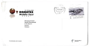 UAE 2009 Bird | Falcons postal history cover sent to Pakistan. - Picture 1 of 2