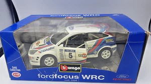Bburago B Burago gold collection 1/18 Ford Focus Wrc racing BOX Gd14 - Foto 1 di 1