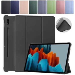 For Samsung Galaxy Tab S9 FE FE+ Tablet Smart Leather Case Stand Folio Cover - Picture 1 of 32