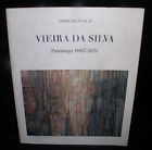 Vieira Da Silva-Gemälde 1967-1971 von John Rewald ~ 1971 Ausstellungskatze ~ 23 Teller