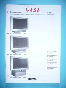 Service Manual-Anleitung für Loewe Xelos 5870/5861  ,ORIGINAL - Bild 1 von 1