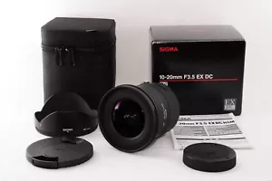 Lente SIGMA EX DC HSM 10-20mm f3.5 como nueva para montaje Canon AF con caja ... - Imagen 1 de 24