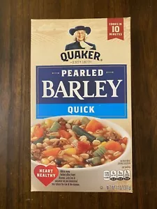 Quaker Quick Pearled Barley Heart Healthy 11 OZ. Best Before 3/25/2025. - Picture 1 of 7