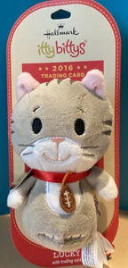 Hallmark - Itty Bittys - Kitten Bowl 2016 - Lucky - LE - Small Plush - NEW - Picture 1 of 3
