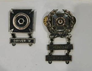 Driver mecánico experto experto para rifle de calificación insignia del ejército de los Estados Unidos - W esterlina - Imagen 1 de 5