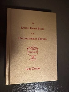 LEE CHILD. UNCONSIDERED TRIPLES. SIGNED LIMITED 1ST ED. MINT BORDERLANDS PRESS - Picture 1 of 2