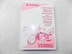 OEM GENUINE 1994 SUZUKI VS800GL OWNER USER MANUAL 99011-39A54-042 LANGUAGE 6 - Picture 1 of 2
