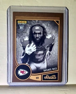 Rashee Rice 2023 Panini NFL Studio Rookies #23 Rookie Card 1/370 - Bild 1 von 2