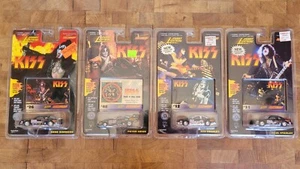 Johnny Lightning Stock Cars - KISS - Lot Of 4 w/ Collector Cards - In Packaging - Picture 1 of 9