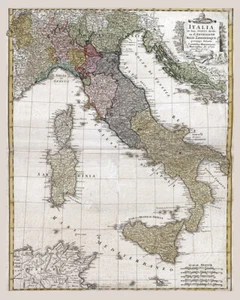 1790 Map of Italy - Picture 1 of 3