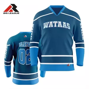 Custom Personalized Sports Jersey for Men Women - Wataas - Hockey Jersey - Picture 1 of 6