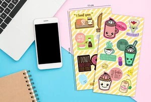 Food Related Pun Sticker Set A - Bild 1 von 1
