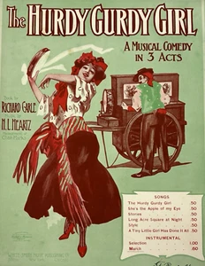 Hurdy Gurdy Girl Musical Komödie Noten - Bild 1 von 3