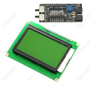 12864 128x64 LCD SPI serial Graphic Display Module For Arduino r3 Raspberry Pi y - Bild 1 von 4