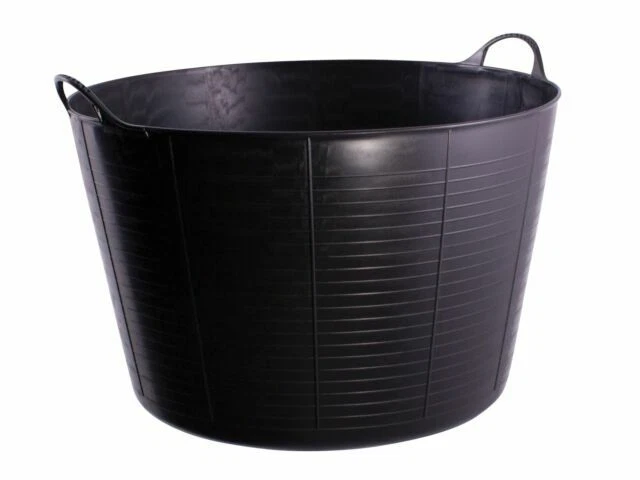 Tubtrugs SP75GBK Gorilla Flexible 75L Storage Basket - Black
