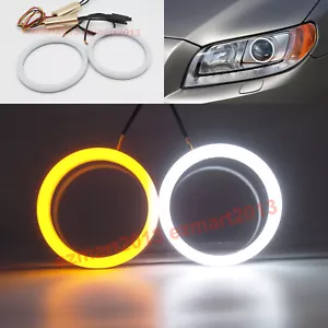 Switchback LED halo ring for Volvo V70 XC70 S80 Xenon headlight 08-16 angel eye - Picture 1 of 17