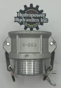 B-250, PT Pac, Accoppiamento Camlock alluminio, 2 1/2" NPT - Foto 1 di 2