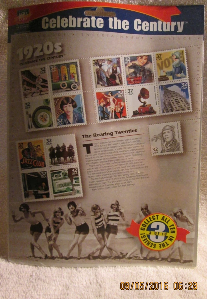 United States #3184 Celebrate the Century 1920 Sheet  MNH - Original Packaging - Image 1 of 1