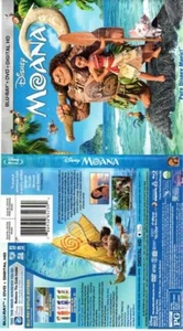 Moana Slip Cover For Blu-ray DVD Case Very Good - Picture 1 of 1