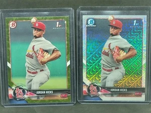 2018 Bowman Chrome #BCP123 - Prospects Mojo Refractor w/Camo - Jordan Hicks RC's - Bild 1 von 1