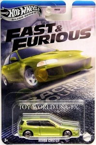2025 Hot Wheels Silver Series Fast & Furious Racing Course #1 Honda Civic EG - Picture 1 of 1