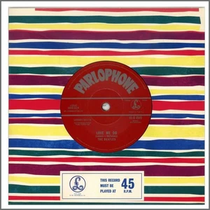 Beatles Love Me Do 2012 Withdrawn Reissue Grey Parlophone (UK) - Imagen 1 de 1