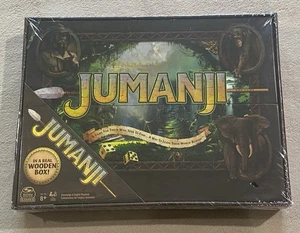 Jumanji Spiel Echtholzkiste Edition des klassischen Abenteuers Brettspiel versiegelt - Bild 1 von 4