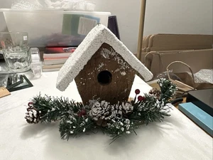 Decorazione Invernale Natalizia Uccellini Casa Decorazione Tavolo Casa - Foto 1 di 9