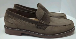 Cole Haan Herren Penny Loafer Gr. 10,5 M Irish Coffee Nubukleder C38593 LESEN - Bild 1 von 11