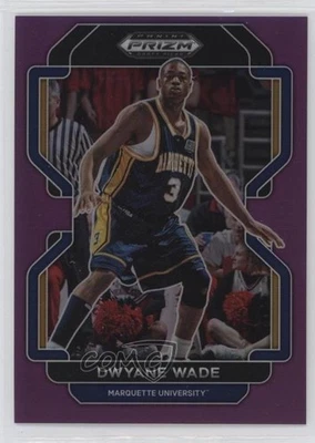 2022-23 Panini Prizm Draft Picks Purple Prizm /75 Dwyane Wade #16 HOF - Imagem 1 de 2