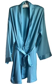Victoria&rsquo;s Secret Robe One Size Sexy Silky Belted Short Kimono Pockets