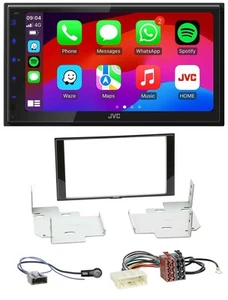 JVC Bluetooth USB MP3 2DIN DAB Autoradio für Nissan Micra Note ab 2013 - Bild 1 von 10