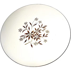 Menge 2 Lenox Starlight Essteller 10 3/8" Metallic Gold Punze USA - Bild 1 von 4