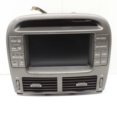 Pantalla de navegación de información OEM 2001 2002 2003 LEXUS LS430 86111-50151 Foto 1 de 4