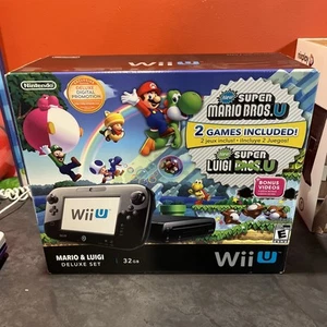 Nintendo Wii U Mario & Luigi Deluxe Caja SOLAMENTE. - Imagen 1 de 7