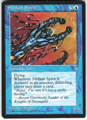 Sibilant Spirit R MTG Ice Age NM - Image 1 of 2