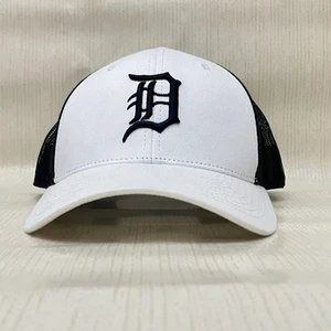 Detroit Tigers Snapback Mütze Einheitsgröße marineblau weiß Mesh Trucker genähtes Logo - Bild 1 von 15