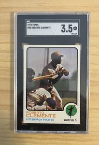 1973 Topps #50 Roberto Clemente SGC 3.5 MLB HOF Pittsburgh Pirates Baseball Card - Picture 1 of 2
