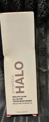 Smashbox Halo Healthy Glow Tinted Moisturizer Tan Dark SPF 25 1.4oz New In Box - Image 1 of 2