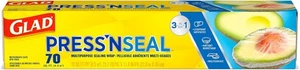 Glad Press'n Seal Lebensmittelfolie aus Kunststoff - 70 Quadratfuß Rolle. - Bild 1 von 4