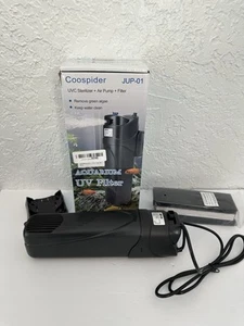 Coospider Aquarium Filter Sun JUP-01 für 40-80 Gallonen Tank klar, U-V Aquarium - Bild 1 von 7
