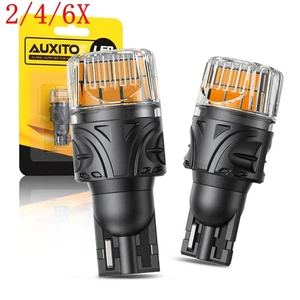 2/4/6X Super Bright Amber Canbus 912 921 T15 W16W LED Bulb Backup Reverse Light - Picture 1 of 24
