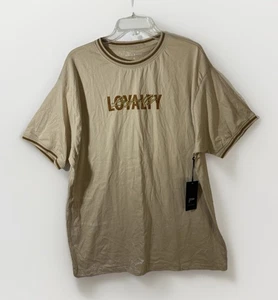 Public Supply NYC CAMISETA 3XL Loyalty Sand manga corta talla grande nueva con etiquetas - Imagen 1 de 11