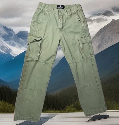Pantalones Browning Etiqueta Negra Para Hombre 30×29 Verde Carga Táctica Foto 1 de 4