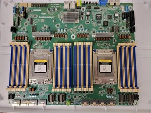 ASrock rack ROME2D32GM-2T 2xAMD EPYC SP3 DDR4 8-way PCIe4x16 server motherboard - Picture 1 of 8