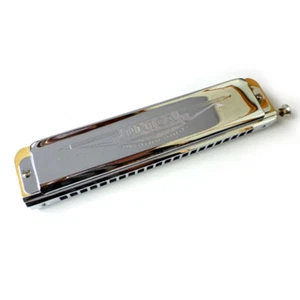 No.1244 A Key UNICA Chromatic Harmonica 22 Holes 44 Sounds Tombo - Picture 1 of 1