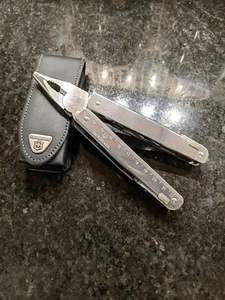 Victorinox Swiss Army Navy Knife Multi  Tool w/Nylon Pouch - Picture 1 of 10