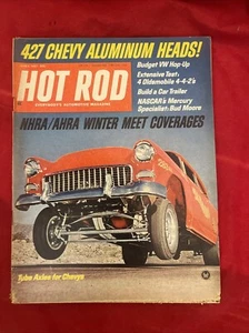 Hot Rod Magazine April 1967 NHRA AHRA OLDSMOBILE 442 etc - Picture 1 of 5