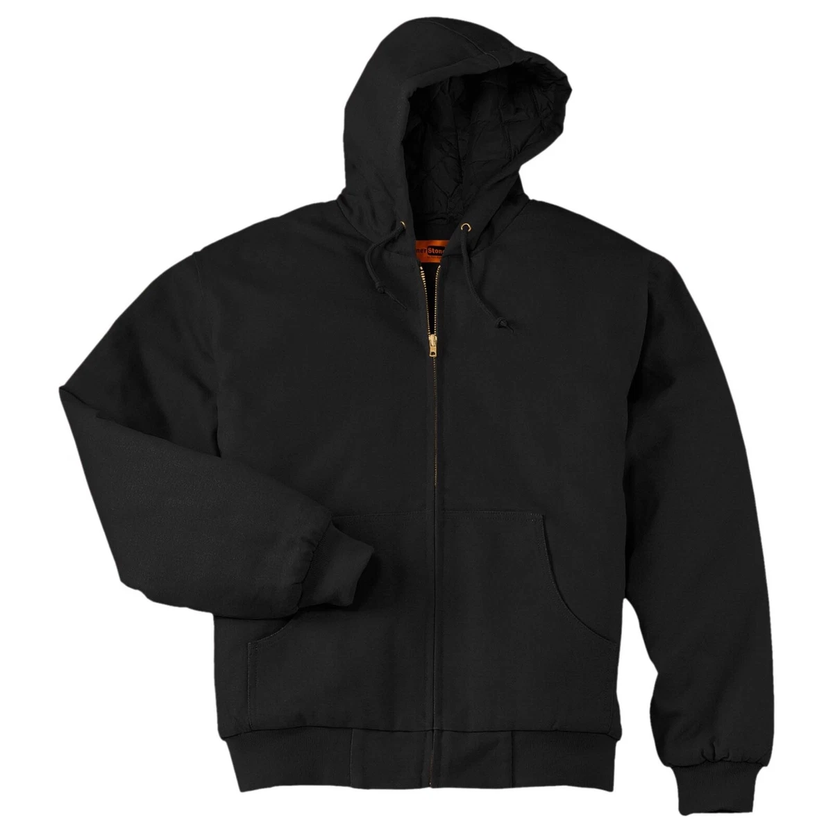 Cornerstone Black Regular Size Coats, Jackets & Vests for Men for