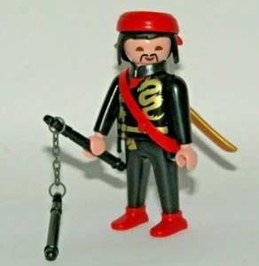 Playmobil Black Samurai Knight Teacher with katana - C33 - Picture 1 of 4